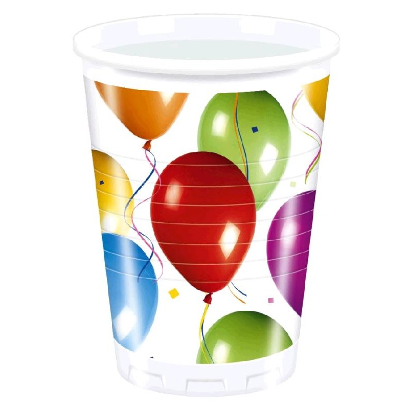 Vasos de Globos 10 un.