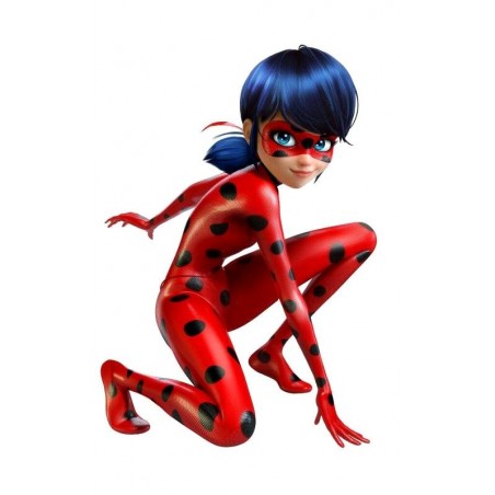 Silueta de Cartón Ladybug...