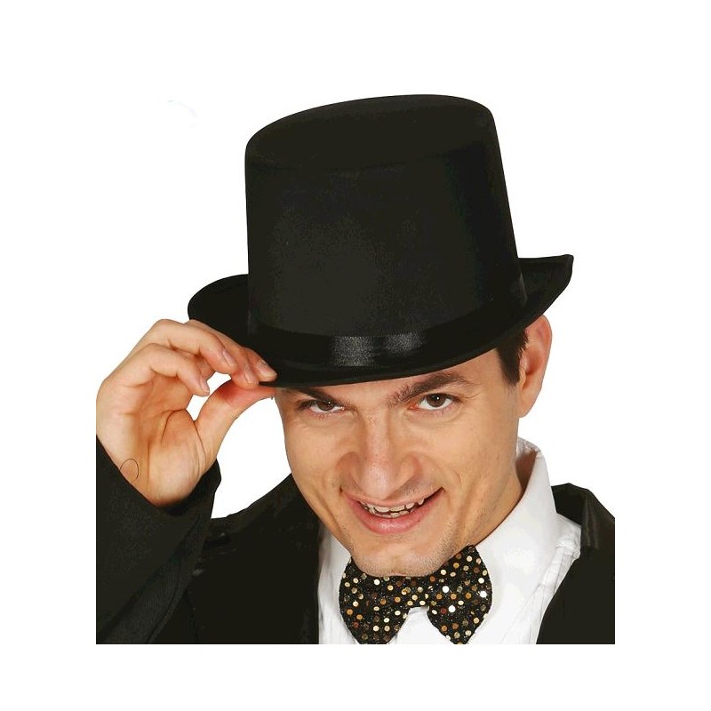 Chistera de Lujo Negra adulto