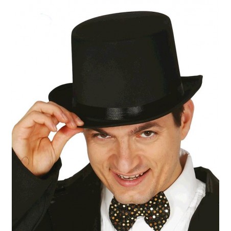 Chistera de Lujo Negra adulto