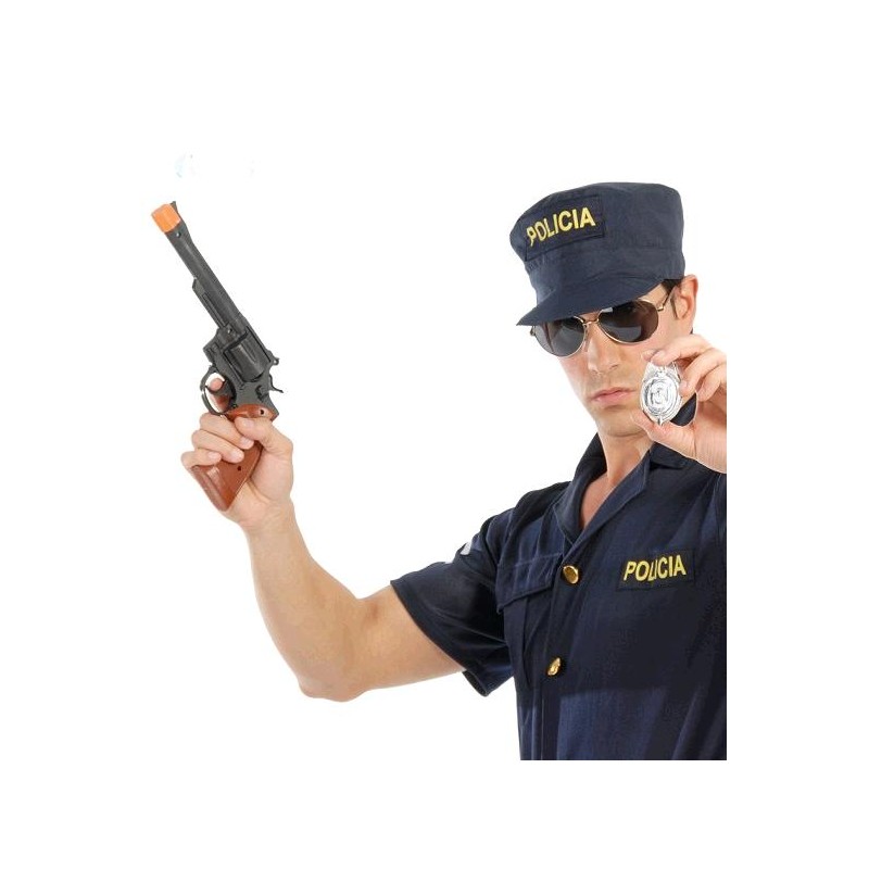 Pistola Magnum con Placa