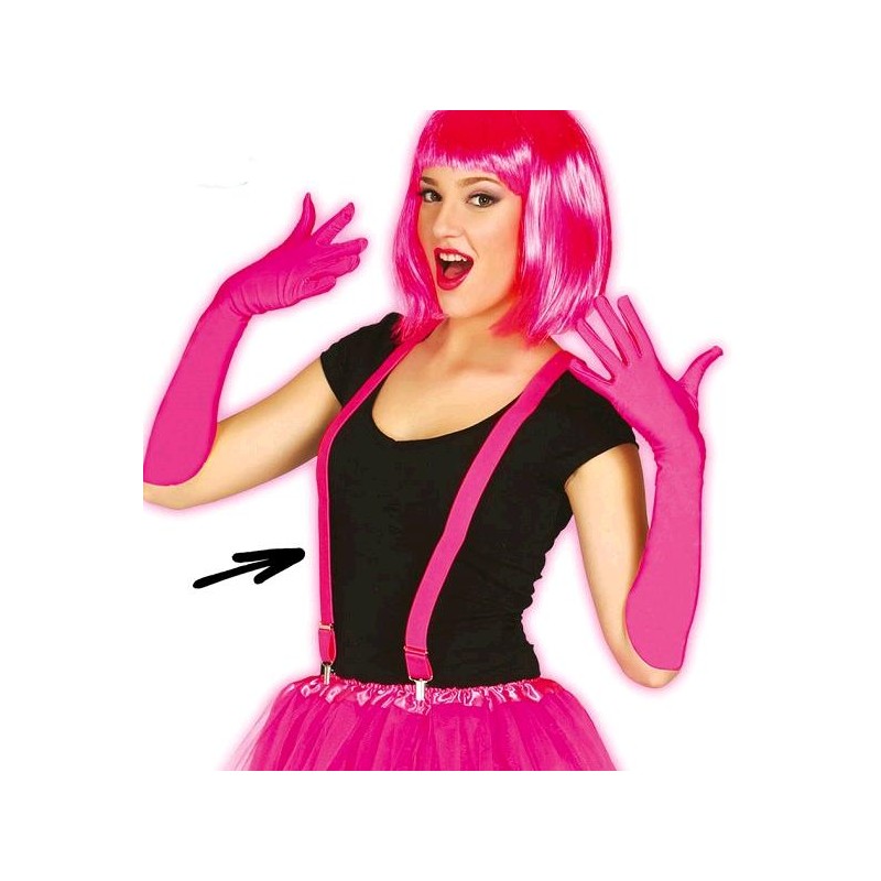 Tirantes Fucsia Neón