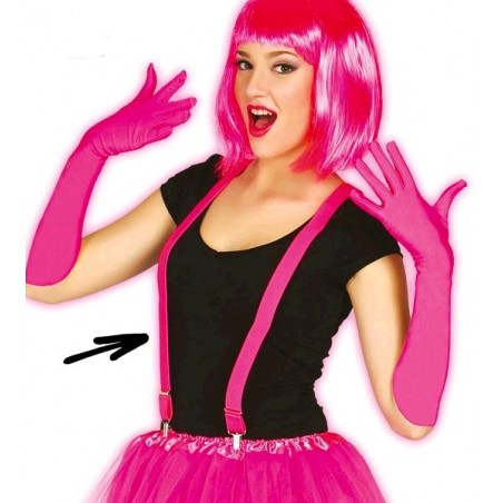 Tirantes Fucsia Neón