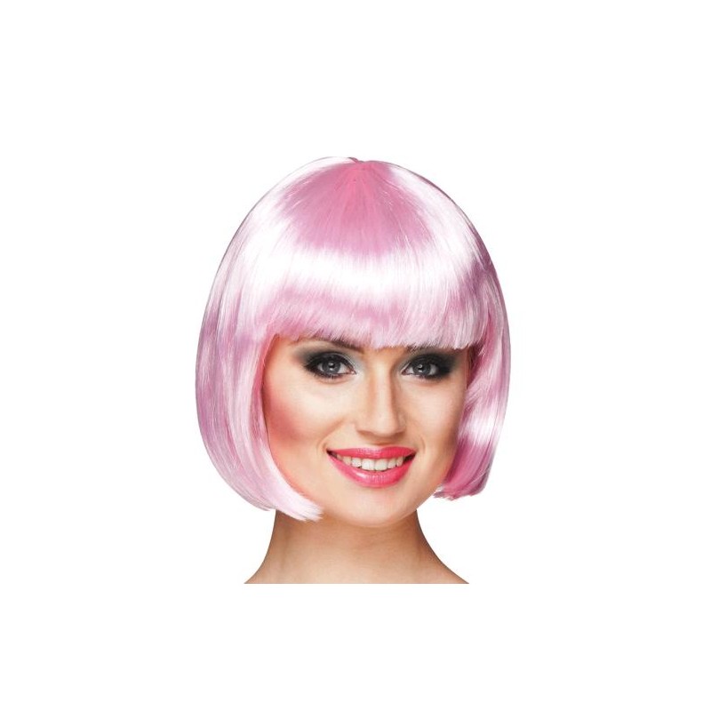 Peluca Cabaret Rosa