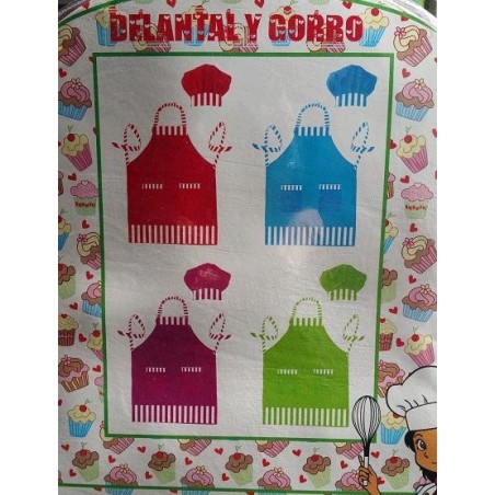 Conjunto Cocinero Cheff Infantil