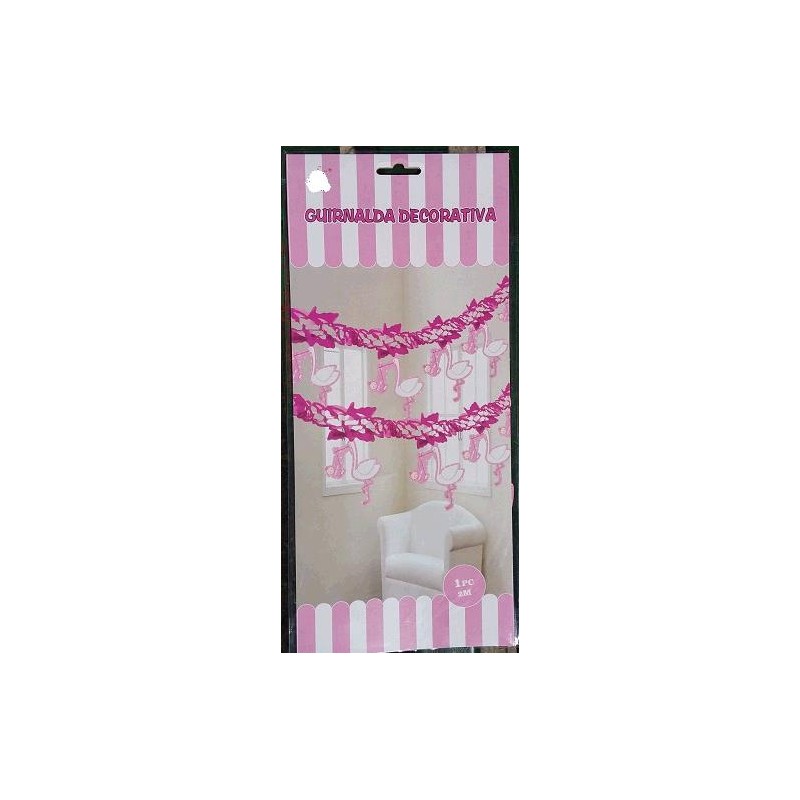 GUIRNALDA CIGUEÑA ROSA 2 M.