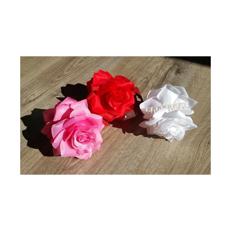 Rosa con Pinza Colores Rosa