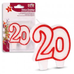 Vela Doble Nº20