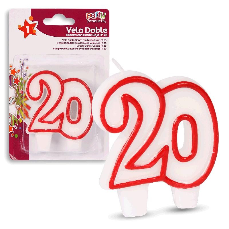 Vela Doble Nº20