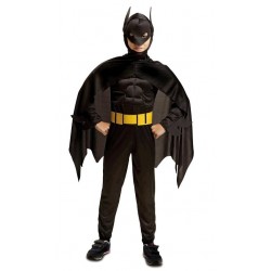 Disfraz de Blackman Musculoso para niño