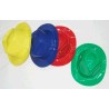 Sombrero Ganster Plastico Color Surtido