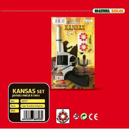 Pistola Metal Vaquero+...