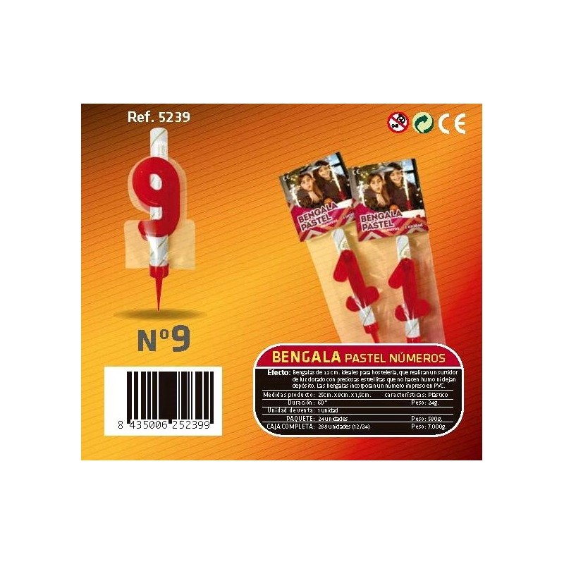 Bengala Pastel nº9