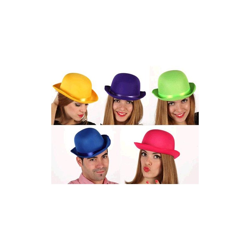 SOMBRERO BOMBIN COLORES SURTIDOS