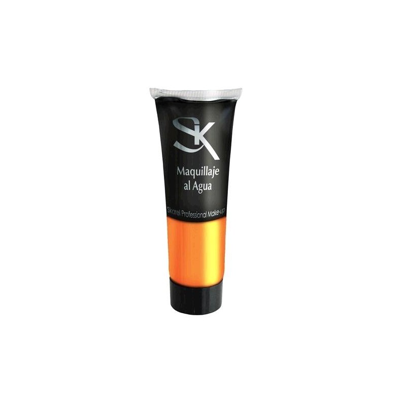 Maquillaje al Agua Naranja Tubo 30 ml.