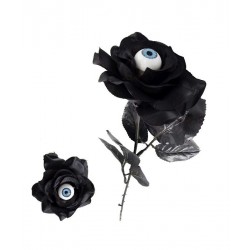 Rosa Negra con Ojo