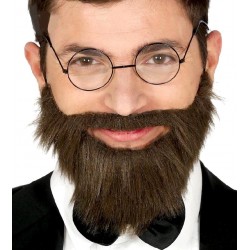 Barba y Bigote Castaña