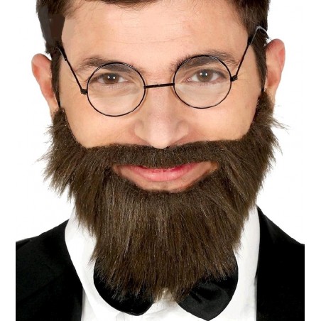 Barba y Bigote Castaña