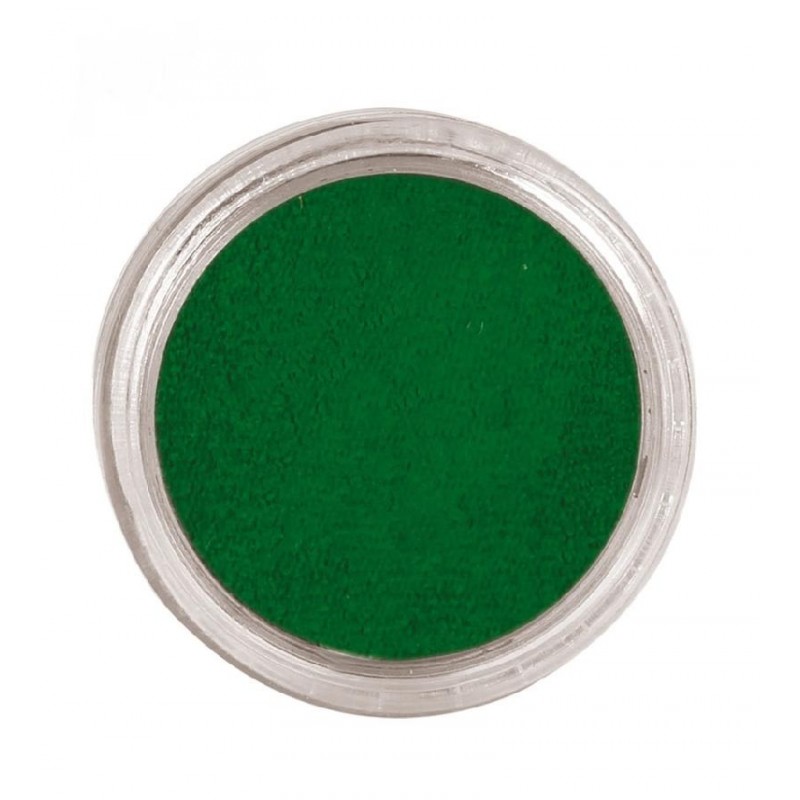 Maquillaje al Agua Verde Oscuro 15 gr.