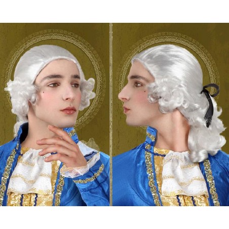 Peluca de Cortesano Blanca