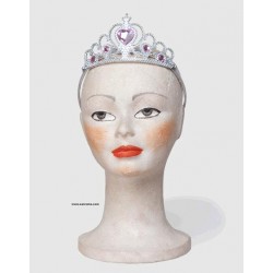 Tiara Plata Princesa