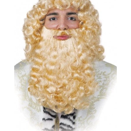Barba Rubia de Rey Mago Adulto