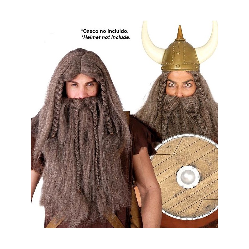 PELUCA VIKINGO EXTRA LUJO