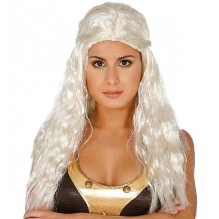 Peluca Blanca Melena