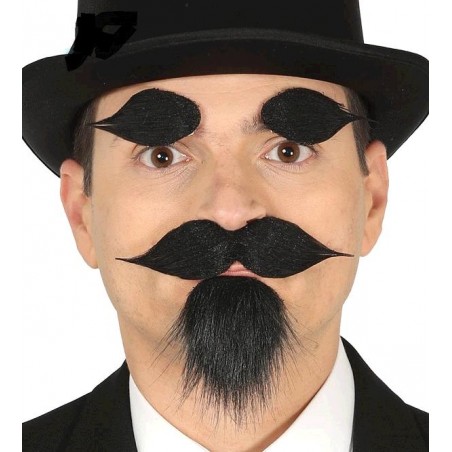 Perilla,Bigote y Cejas con...