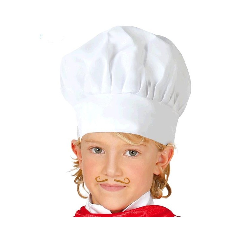 Gorro de Cocinero Tela para niños