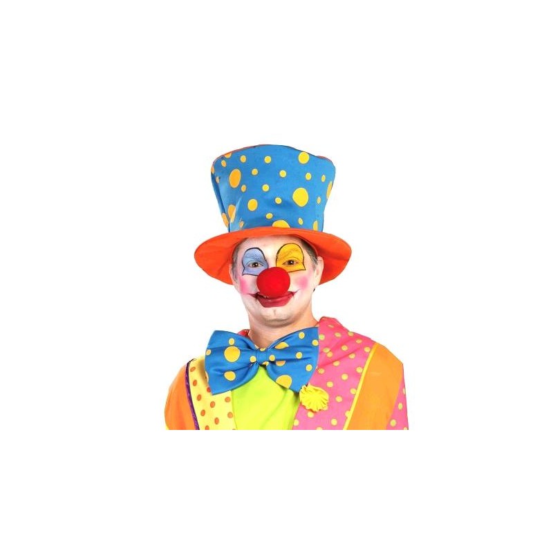 SOMBRERO PAYASO LUNARES ALTO