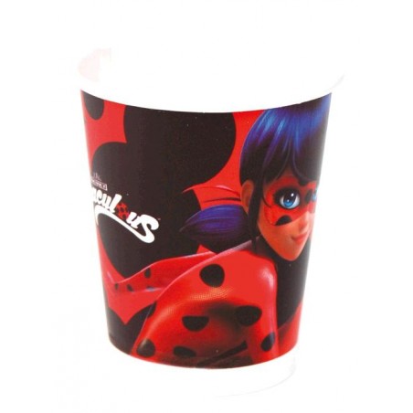 Vasos Ladybug 8 un.