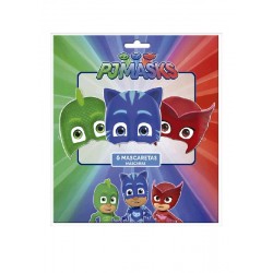 Caretas de PJ Masks 6 unid.