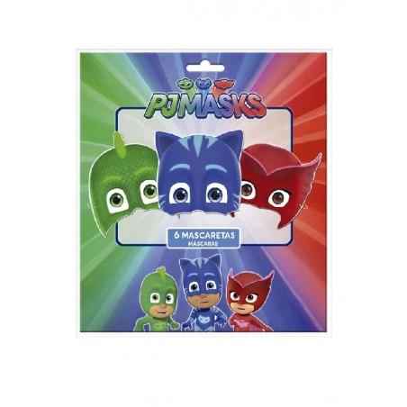 Caretas de PJ Masks 6 unid.