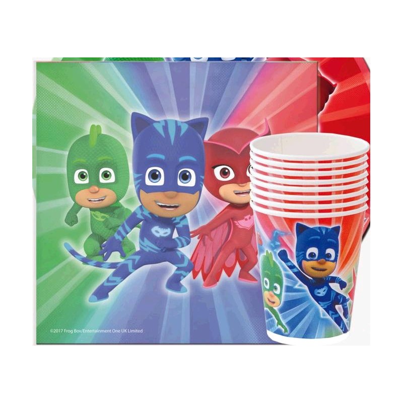 Servilletas PJ MASKS 20 UNID.