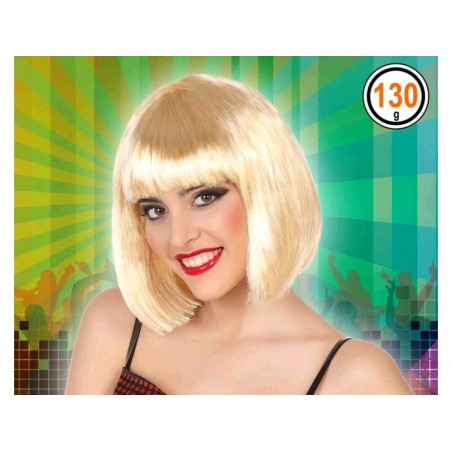 Peluca Corte Charleston Rubia