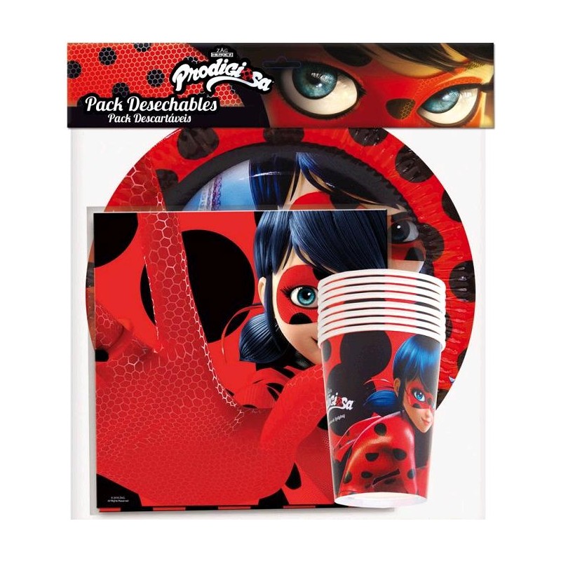 Pack Desechables Ladybug