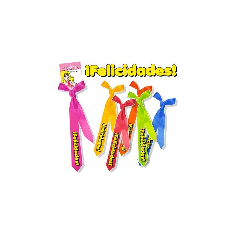 CORBATA "FELICIDADES"
