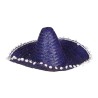 Sombrero Mejicano Paja Azul 50cm