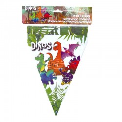 Banderín Dino 3 M.