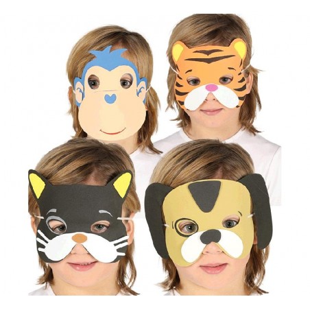 Careta de Animales goma eva...