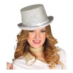 Sombrero Chistera Plata