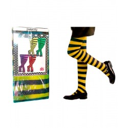 Panty Rayas Infantil  Amarillos Negras