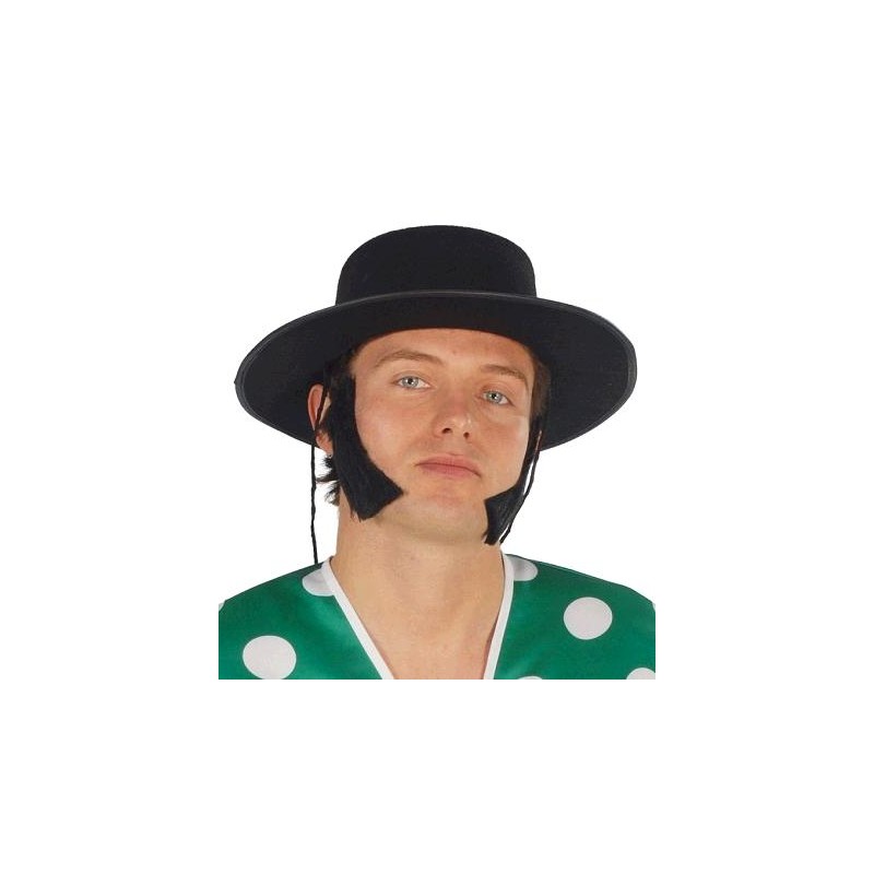 Sombrero Cordobes Negro para Adulto