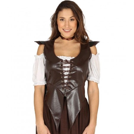 Chaleco Marrón Medieval...