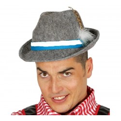 Sombrero de Tiroles Gris