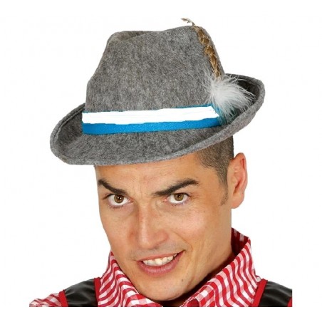 Sombrero de Tiroles Gris