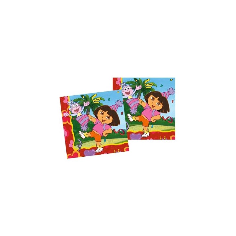 Servilletas Dora La Exploradora 20 un.