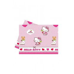 MANTEL HELLO KITTY 120X180 CM.
