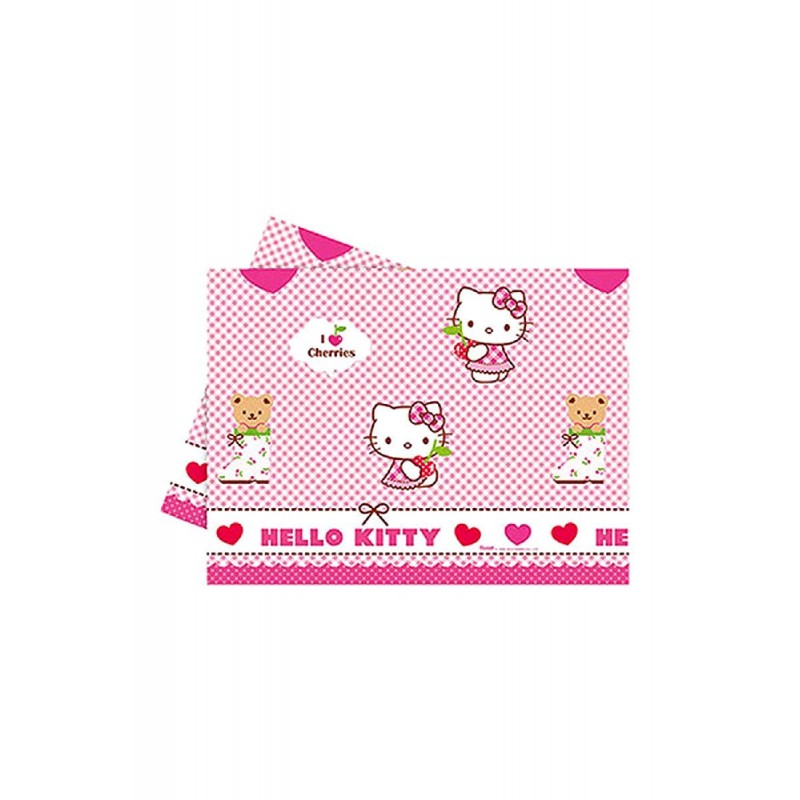 MANTEL HELLO KITTY 120X180 CM.